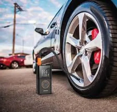 Портативный воздушный компрессор чёрный Green Lion GTI-01 Inflator Portable Air