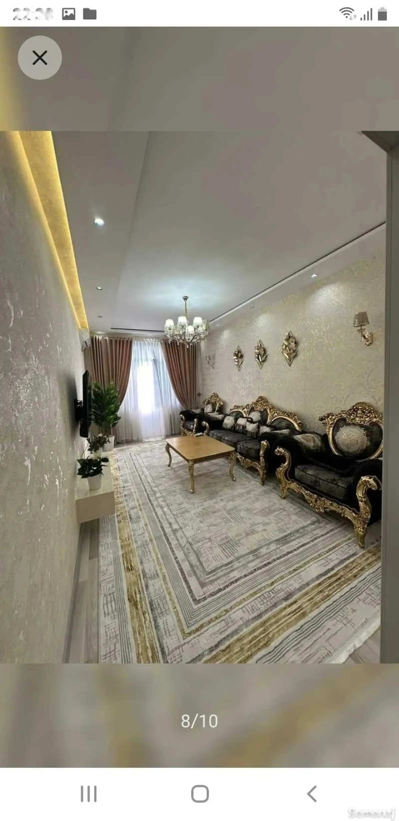 3-комн. квартира, 11 этаж, 110м², голубой экран