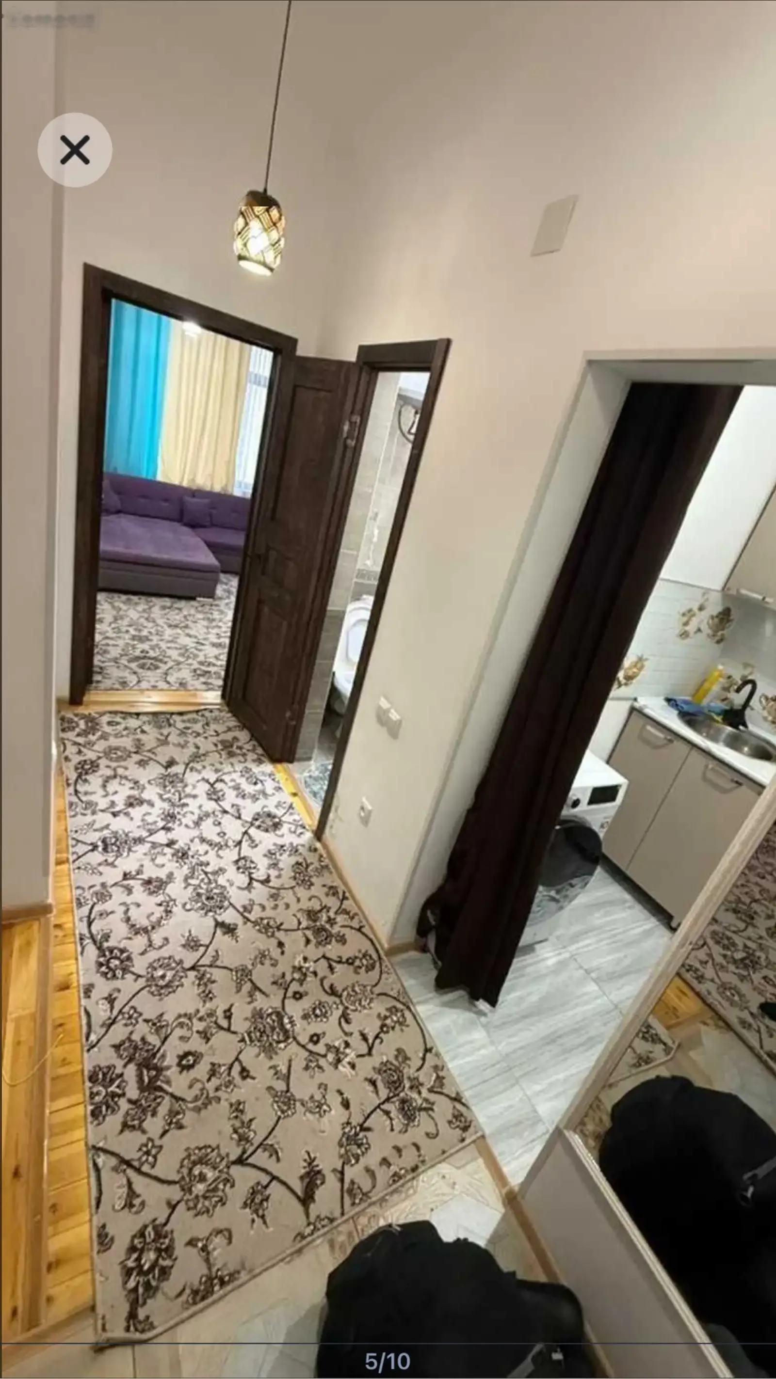 2-комн. квартира, 9 этаж, 50м², Овир