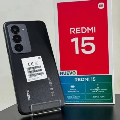 Xiaomi Redmi 15 8/256Gb black 7000Мач