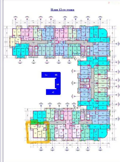 3-комн. квартира, 15 этаж, 106 м², Шохмансур