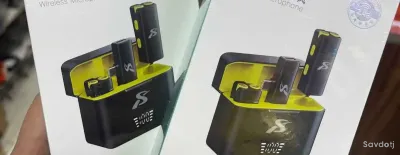 Микрофон петличный Wireless Microphone Baivangli петличка беспроводной