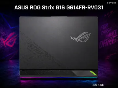 Ноутбук ASUS ROG Strix G16 90NR0NK8-M00190 Ryzen 9 16GB 1TB RTX 5070 Ti, 12 GB