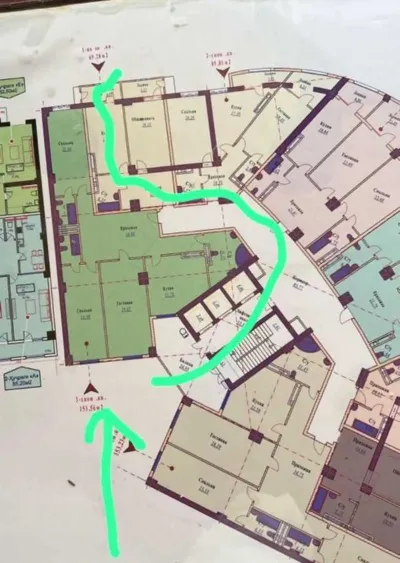 4-комн. квартира, 16 этаж, 153 м², Сино