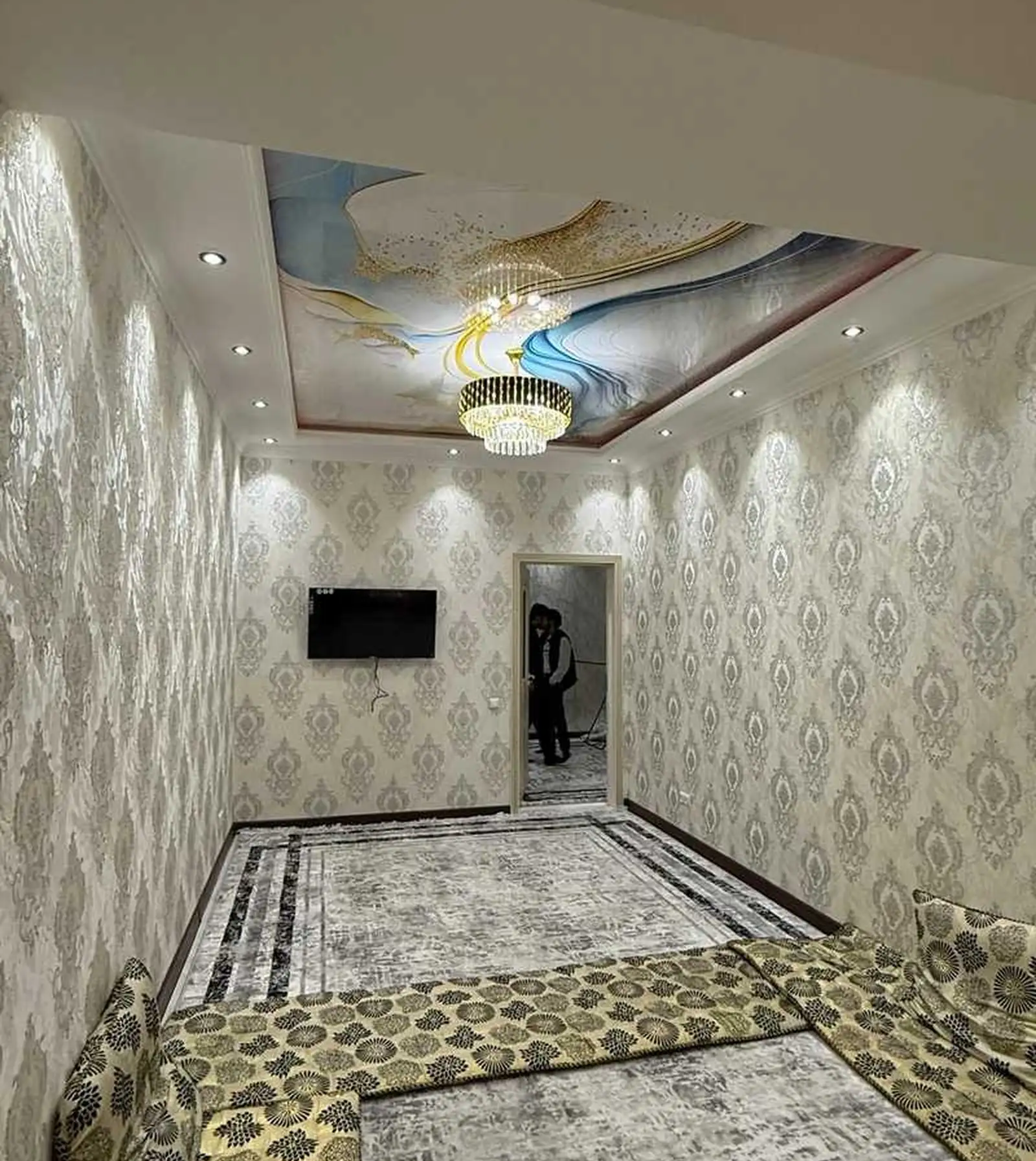 2-комн. квартира, 6 этаж, 63м², Шохмансур доми Бахт Z Пайкар Созидания ру баруи Гостиница Хилтон