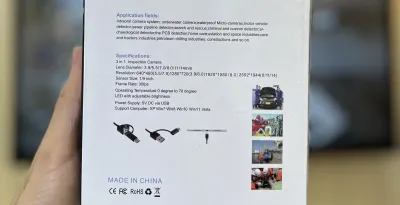 Эндоскоп 3-in-1 10 м для Type-C, Android и ПК