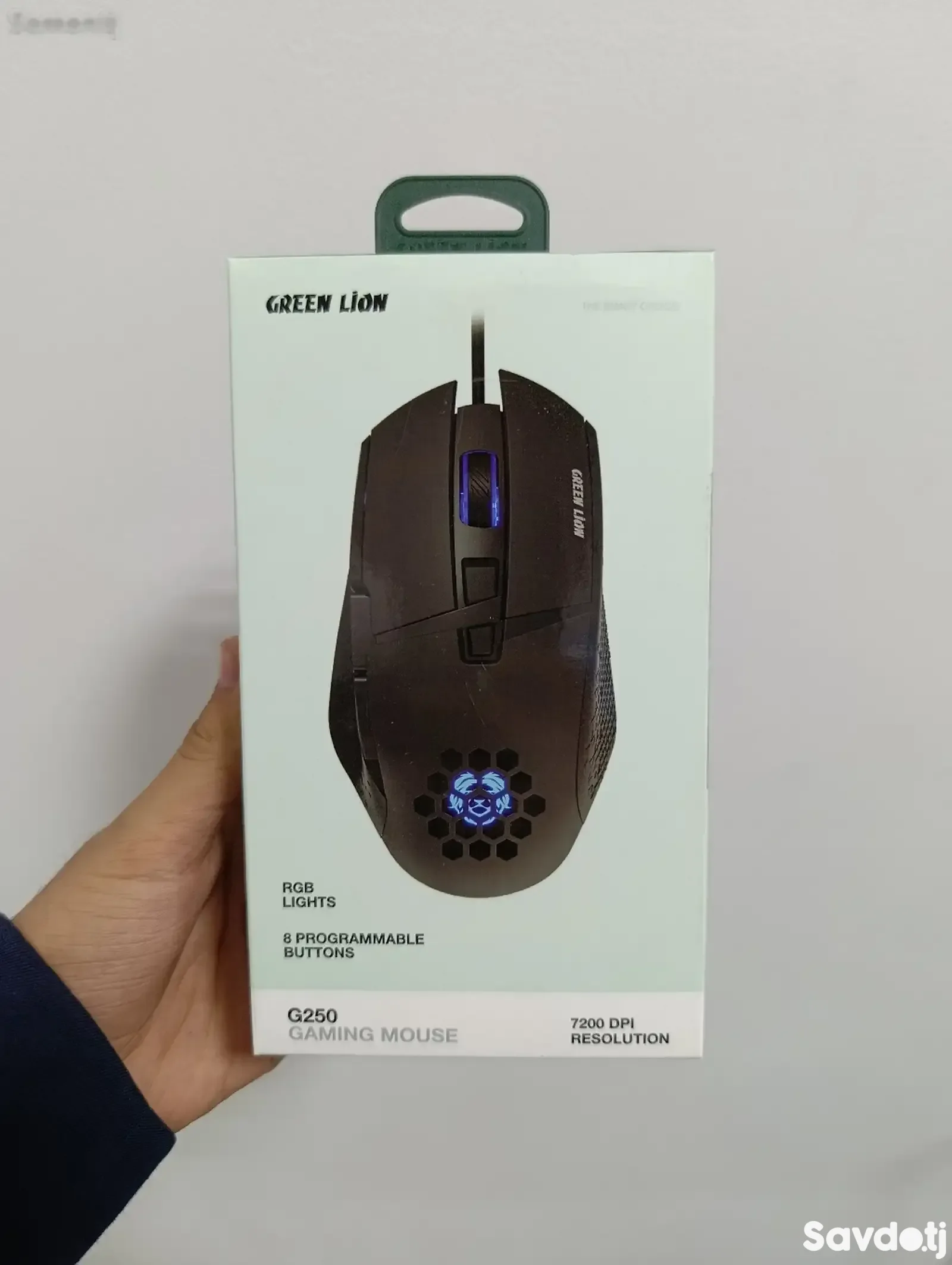 Игровая мышь Green Lion G250 Gaming Mouse черный