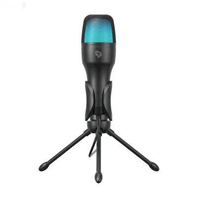 Конденсаторный микрофон Porodo Gaming USB Condenser Microphone with RGB Lights D