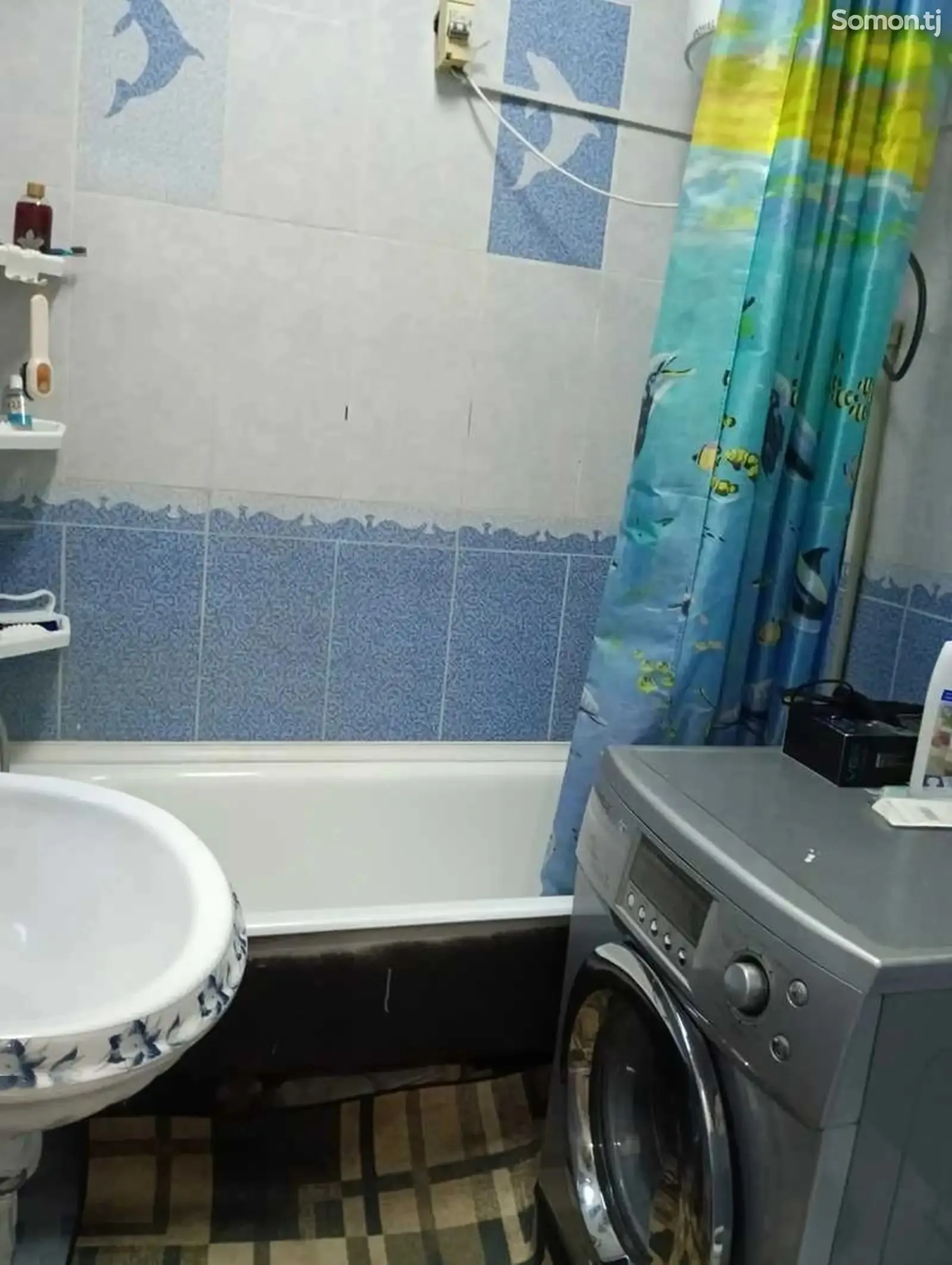 2-комн. квартира, 5 этаж, 70м², курутобхонаи Олим, пушти ресторани Ачва