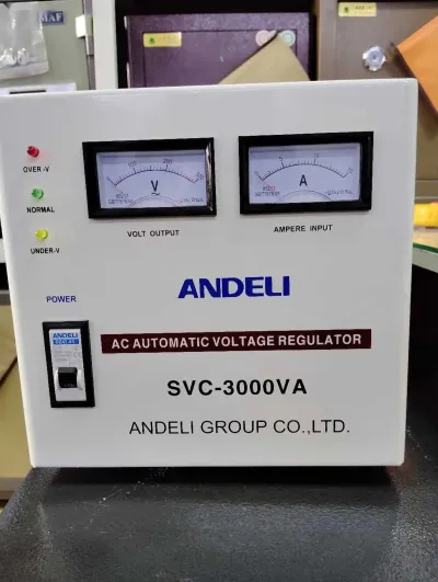 Стабилизатор 3000VA 3KW ANDELI матор