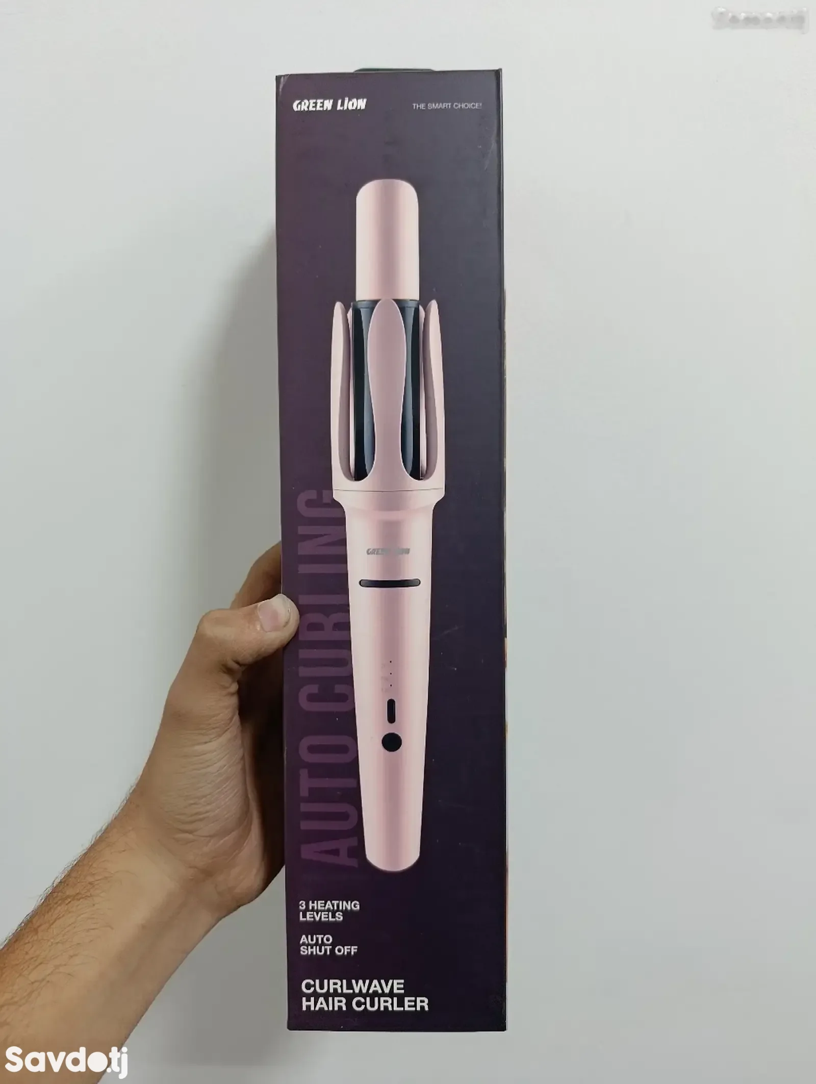 Щипцы автозавивка плойка Green Lion CurlWave для волос