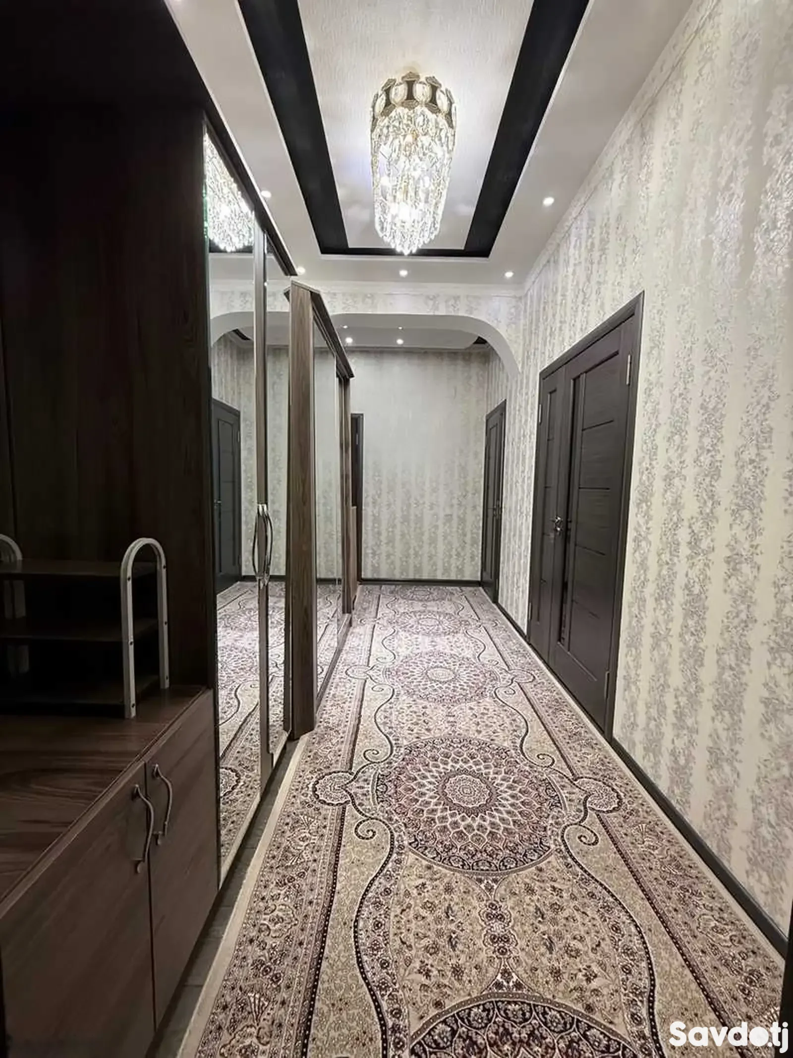 3-комн. квартира, 10 этаж, 90м², Рудаки 179, доми Ёвар