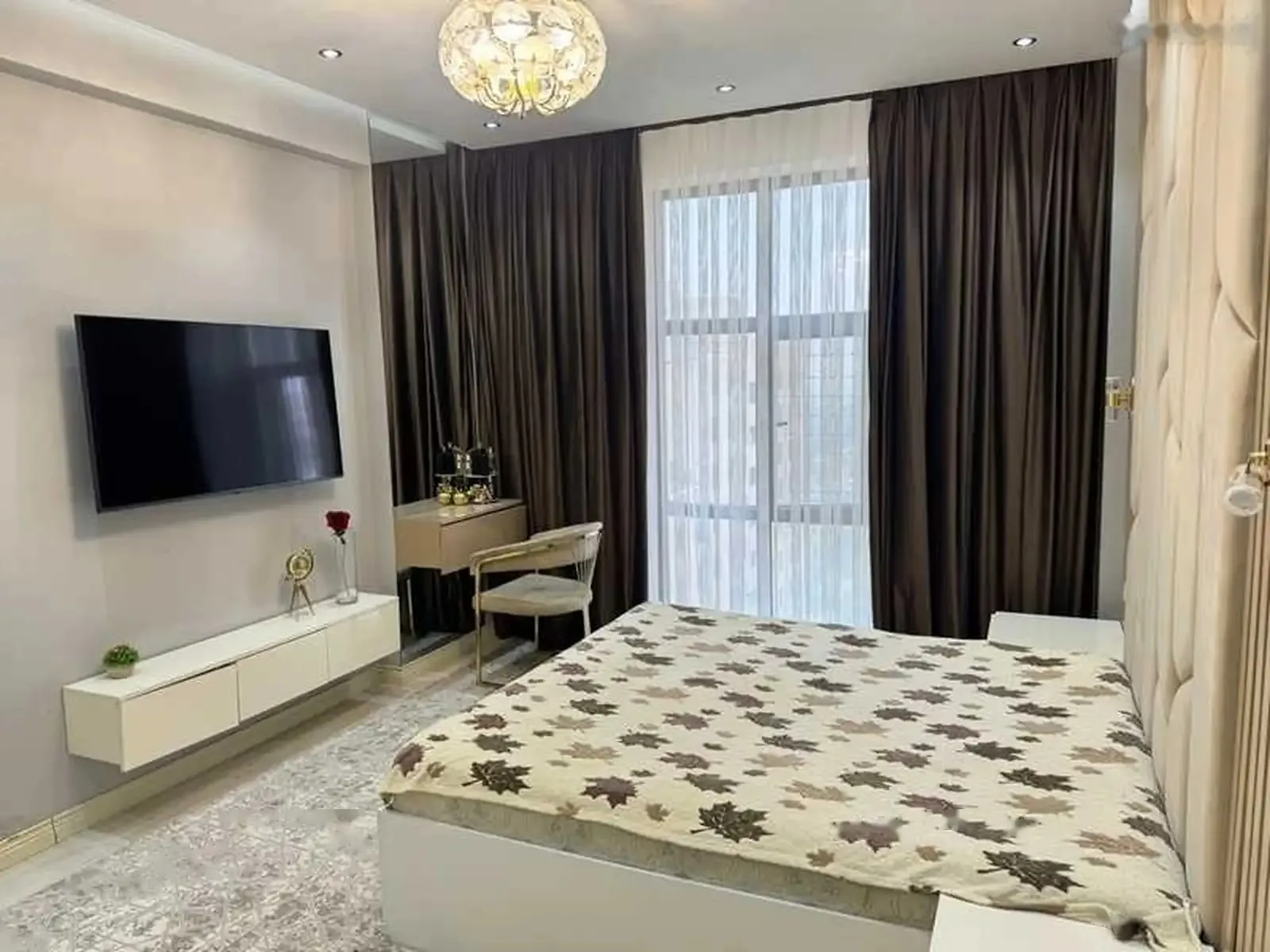 2-комн. квартира, 16 этаж, 98м², чордома доми гулбону