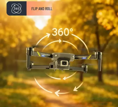 Дрон квадрокоптер с камерой Porodo Drone Aero View