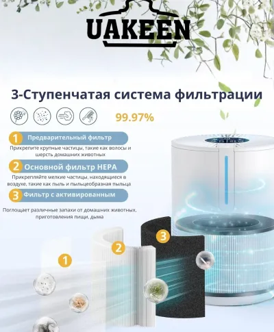 Очиститель воздуха Uakeen ZL-2707