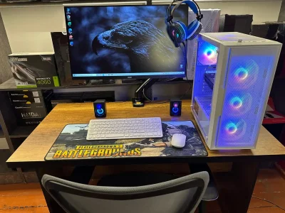 Игровой компьютер core i3 12100F/Ram 16GB DDR 4/RX 580 8Gb/NVME M2 512GB/AOC