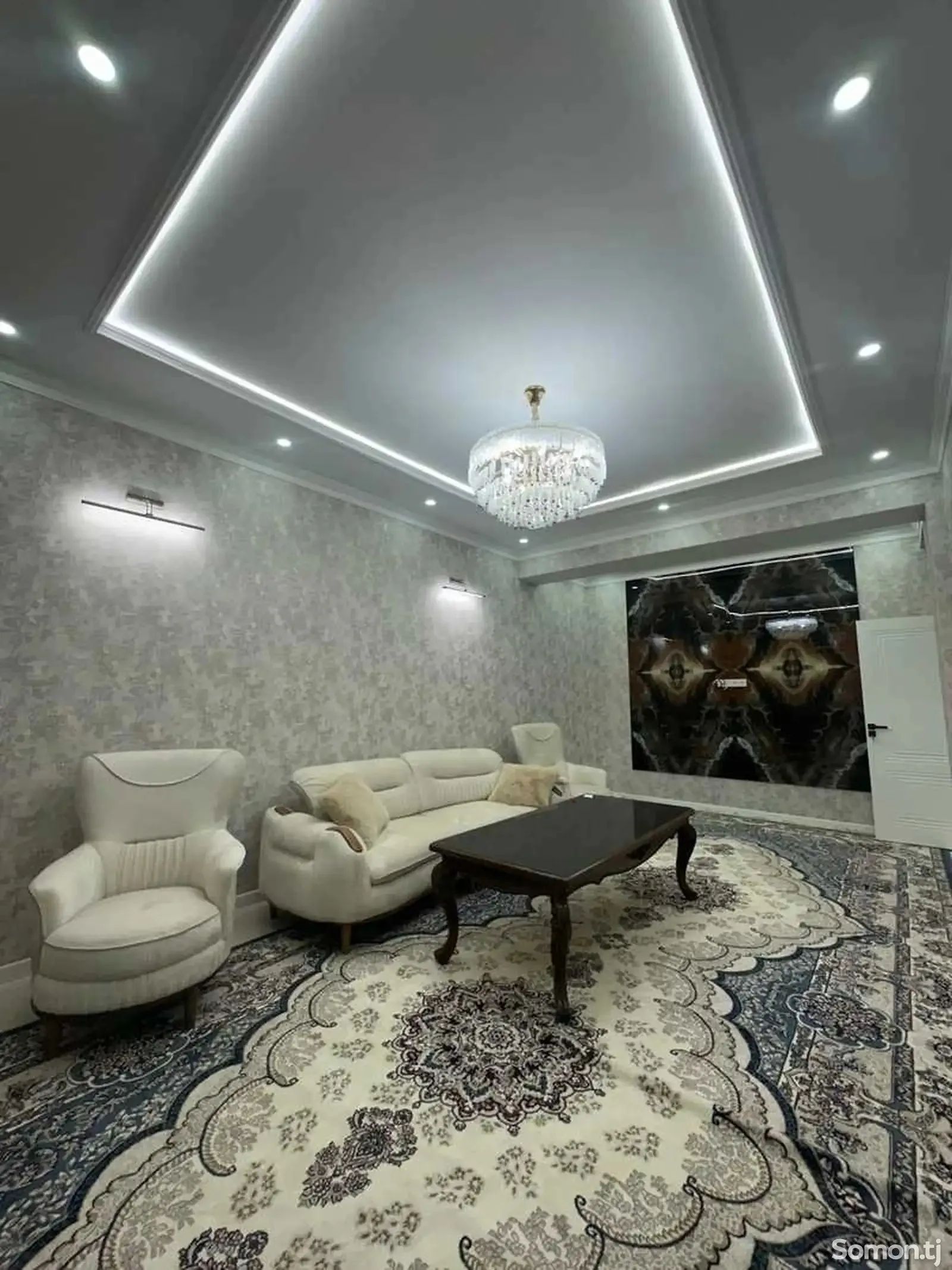 3-комн. квартира, 10 этаж, 110м², Пайкари Голубой экран