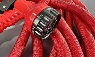 Садовый шланг для полива растягивающийся до 37 метров Magic Garden Hose