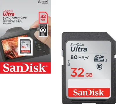 Карта памяти SanDisck Ultra 32gb