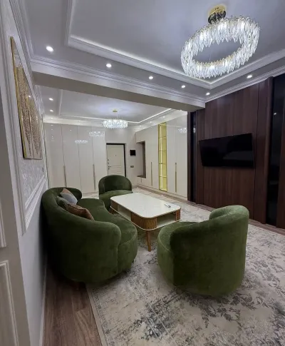 3-комн. квартира, 8 этаж, 132 м², Шохмансур, Бустон Сити