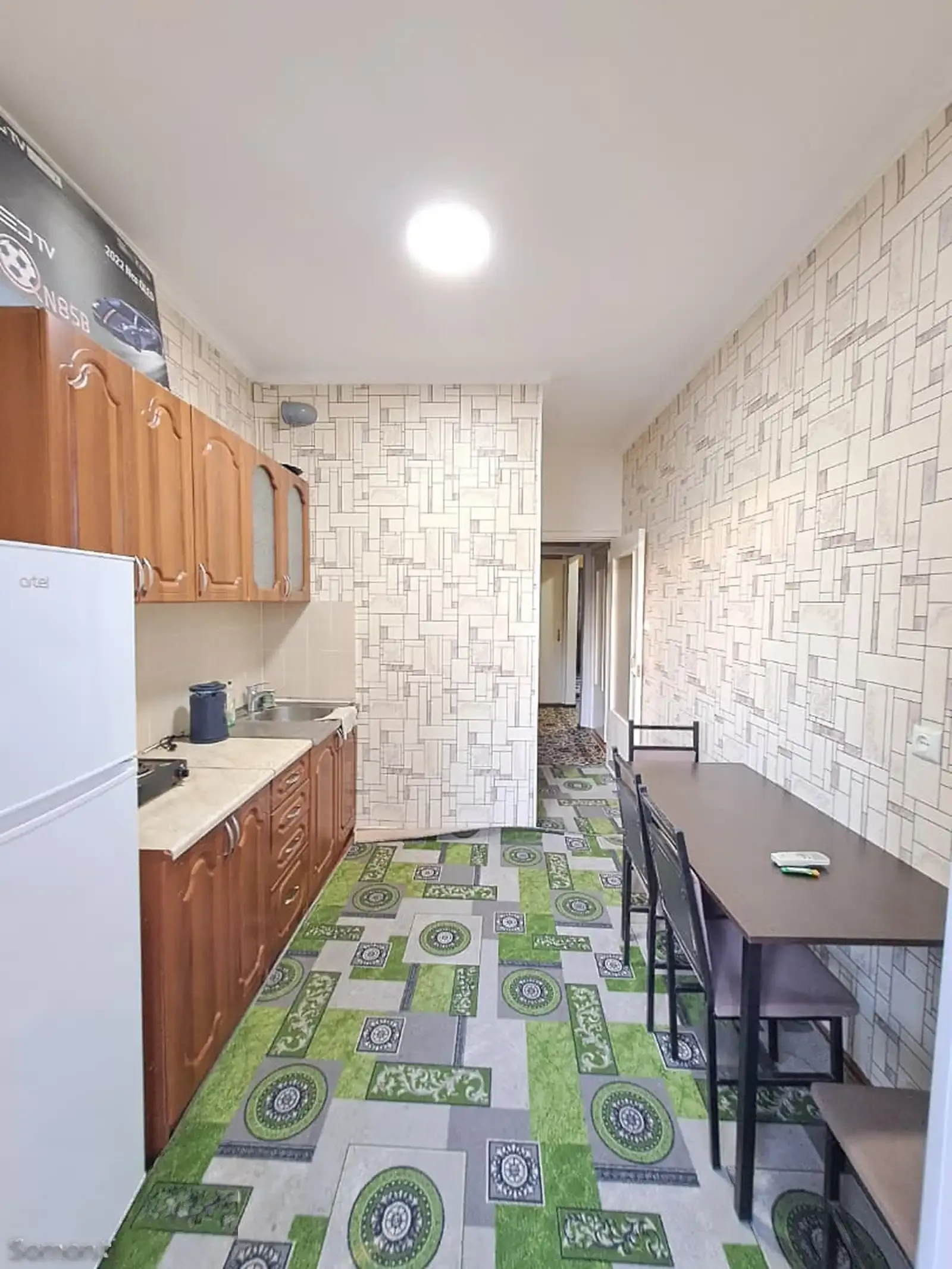 3-комн. квартира, 2 этаж, 75 м²,Шелкокомбинат