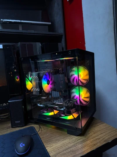 Игровой компьютер core i5 12400F/RAM 16GB DDR 4/RTX 3050 6GB/NVME 512GB/Wi-fi