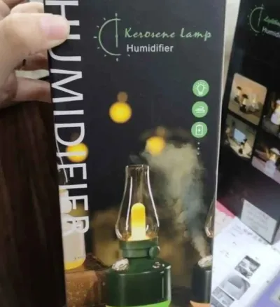 Увлажнитель воздуха и светильник