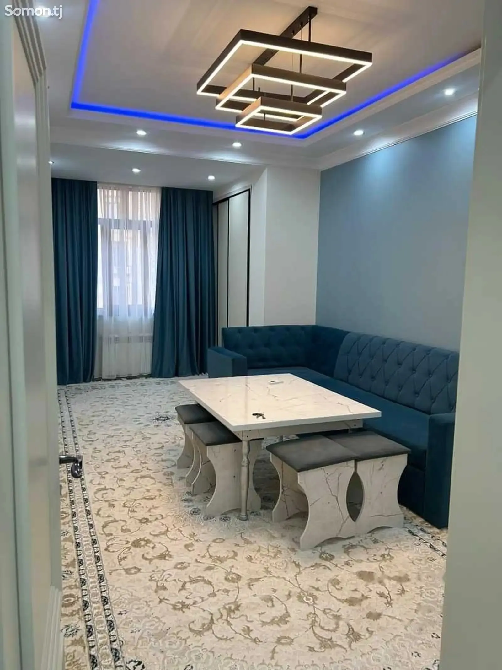 2-комн. квартира, 13 этаж, 65м², Исмоили Сомони