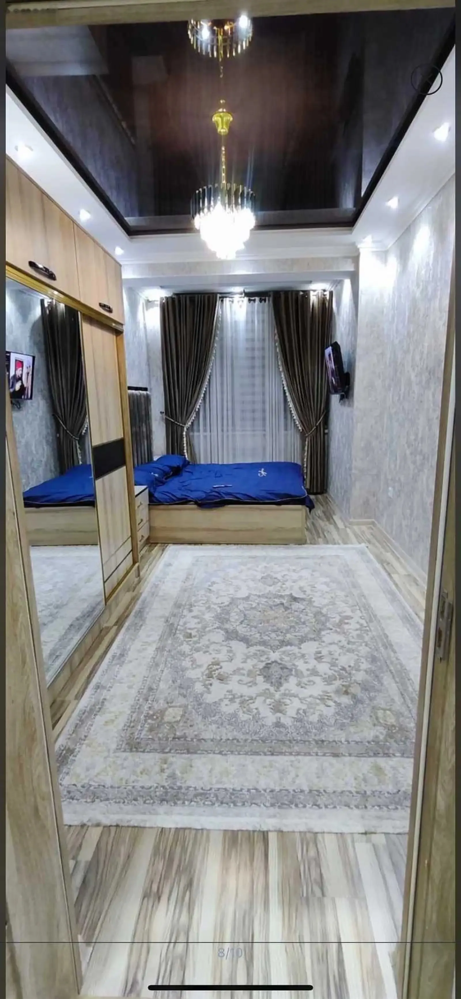 2-комн. квартира, 14 этаж, 80м², бари Чордома