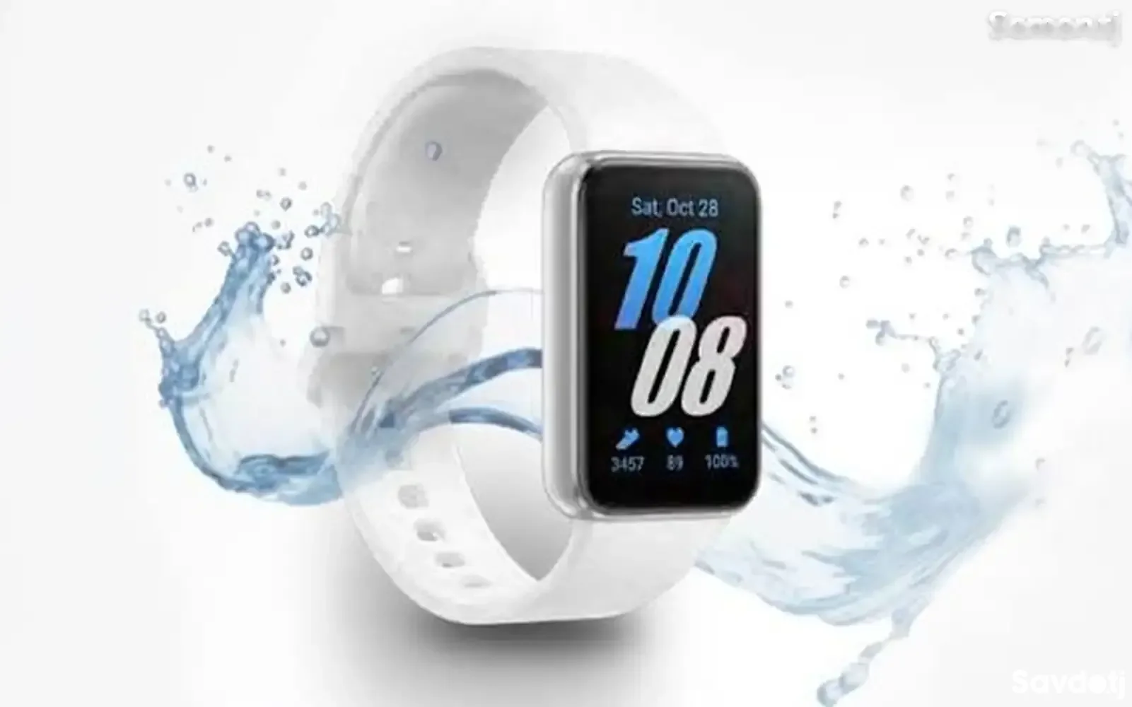 Умный браслет Samsung Fit 3 Advanced fitness Watch серебристый