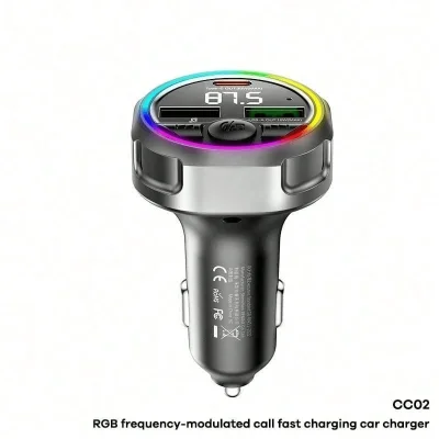 Автомобильный FM модулятор Bluetooth Remax CC02
