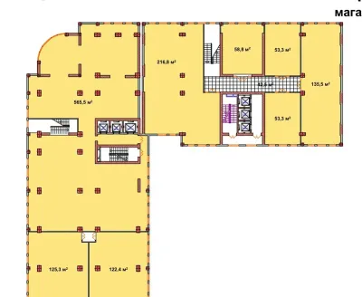 Помещение под свободное назначение, 54м², Чулочка. сзади Дом Гуля Голд