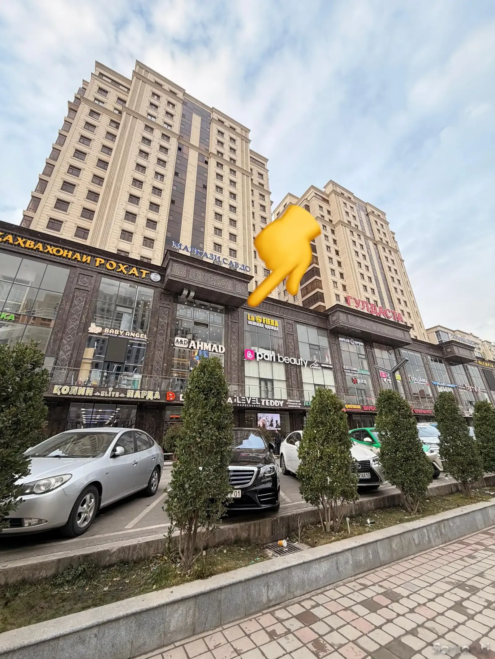 Помещение под свободное назначение, 61м², 82 мкр, Дом Гулдаста