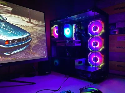 Игровой компьютер core i5 10400F/RAM 16GB DDR 4/RX 580 GB/SSD 128/HDD 1TB