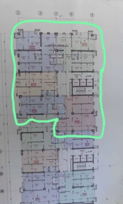 6-комн. квартира, 11 этаж, 566 м², Исмоили Сомони ру ба руи Цум
