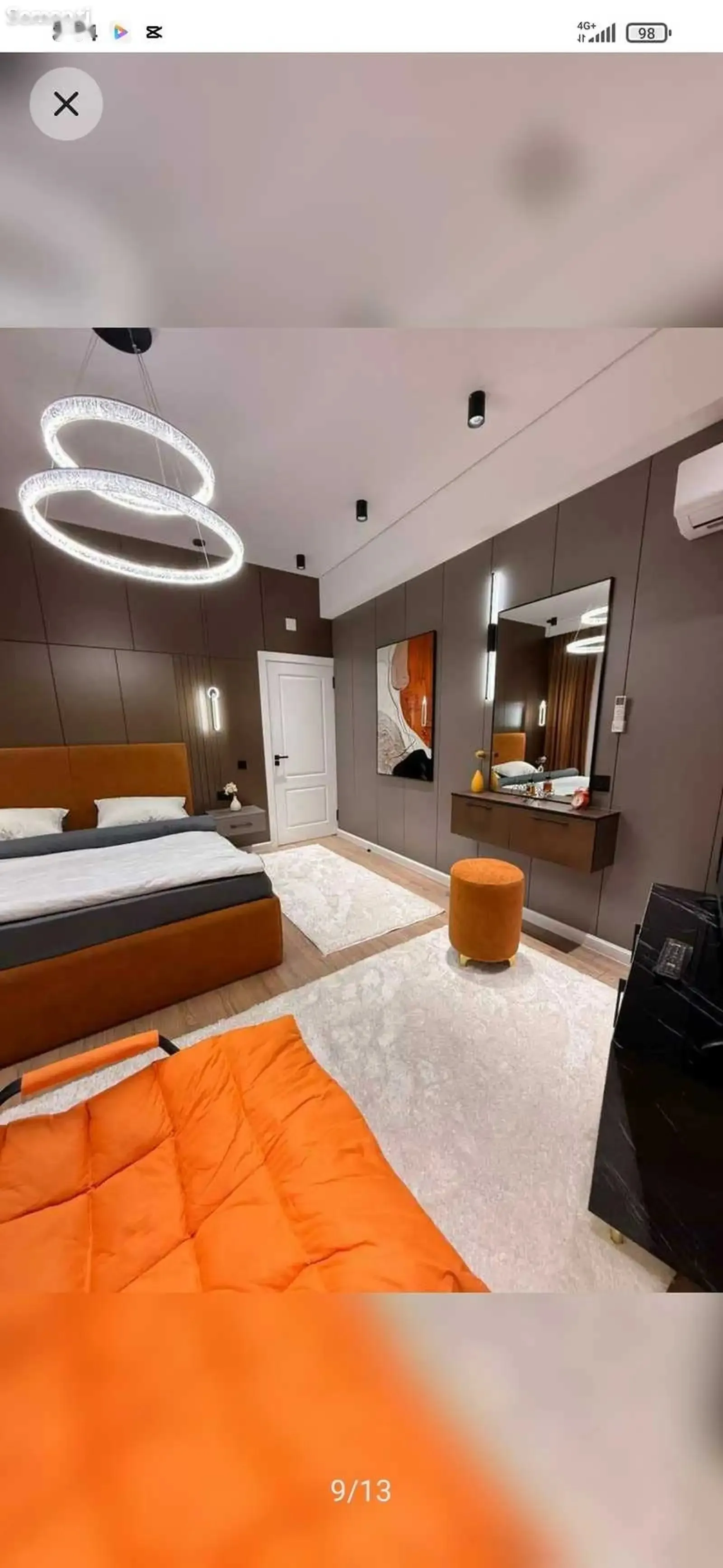 2-комн. квартира, 6 этаж, 90м², Голубой экран