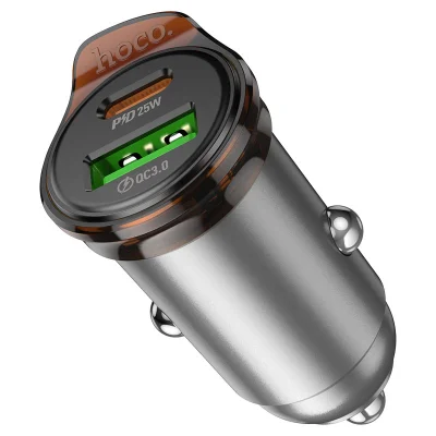 Автомобильное зарядное устройство Hoco NZ16A 43W