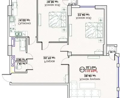 3-комн. квартира, 7 этаж, 115 м², Спартак