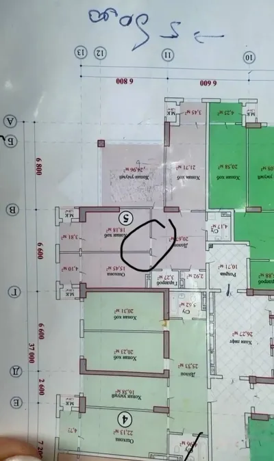 3-комн. квартира, 10 этаж, 126 м², И. Сомони