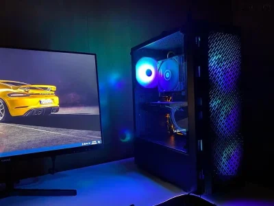 Игровой компьютер core i7 4770/RX 580 8GB/SSD 256GB/HDD 1TB