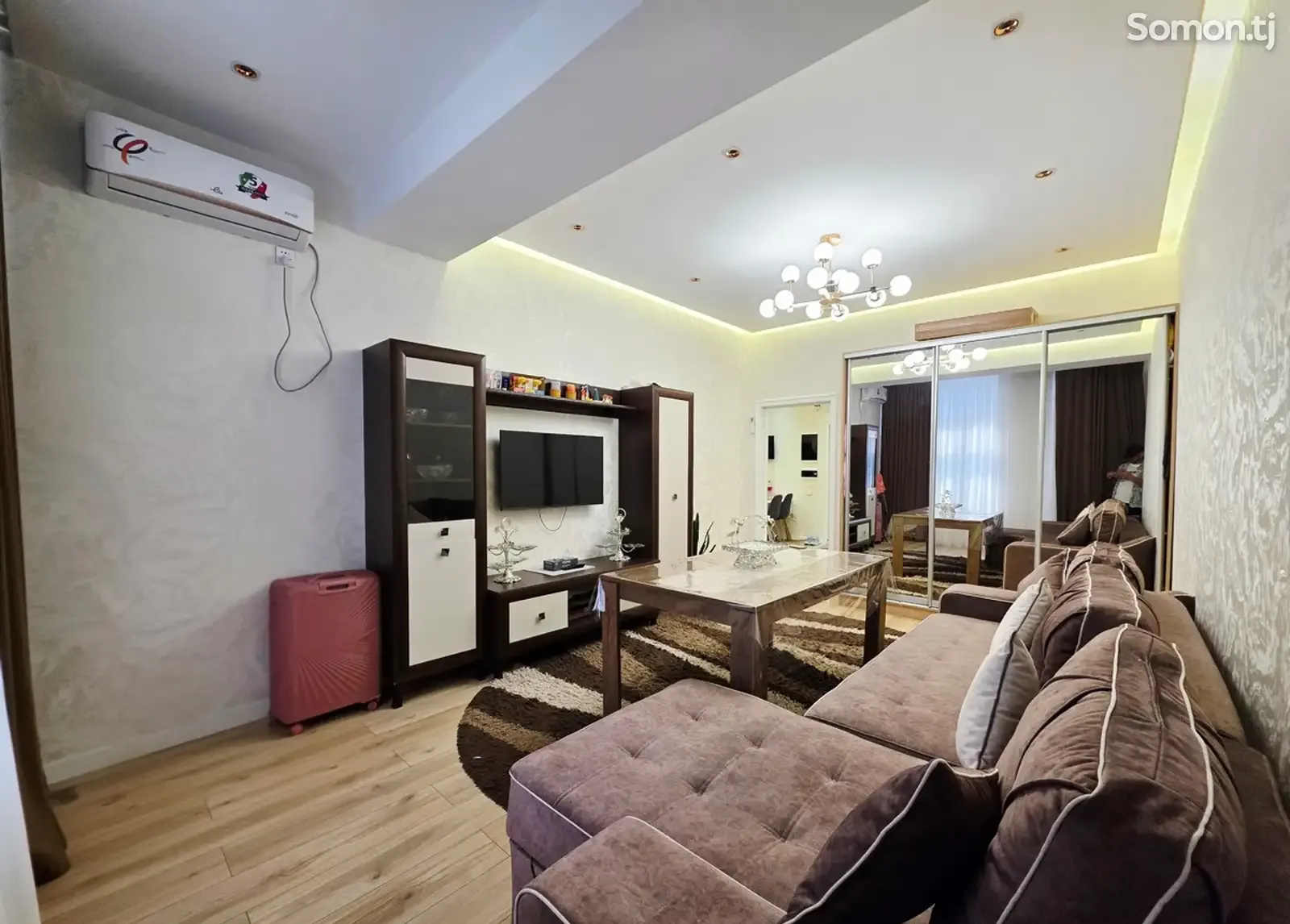 2-комн. квартира, 13 этаж, 60 м², Ашан