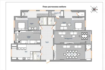 6-комн. квартира, 10 этаж, 220 м², Набережная, бывший «Сим-Сим»
