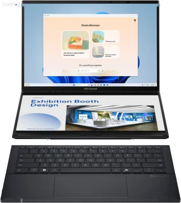 Ноутбук ASUS Zenbook DUO UX8406CA Core Ultra 9 32ГБ 1ТБ SSD Dual 3K OLED Touch