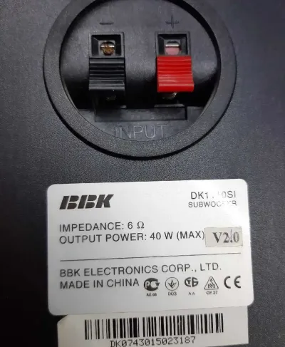 Колонки BBK