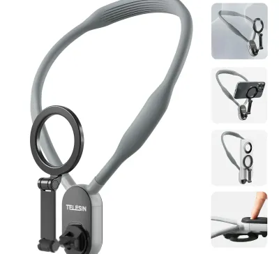 Магнитное крепление на шею Telesin neck holder
