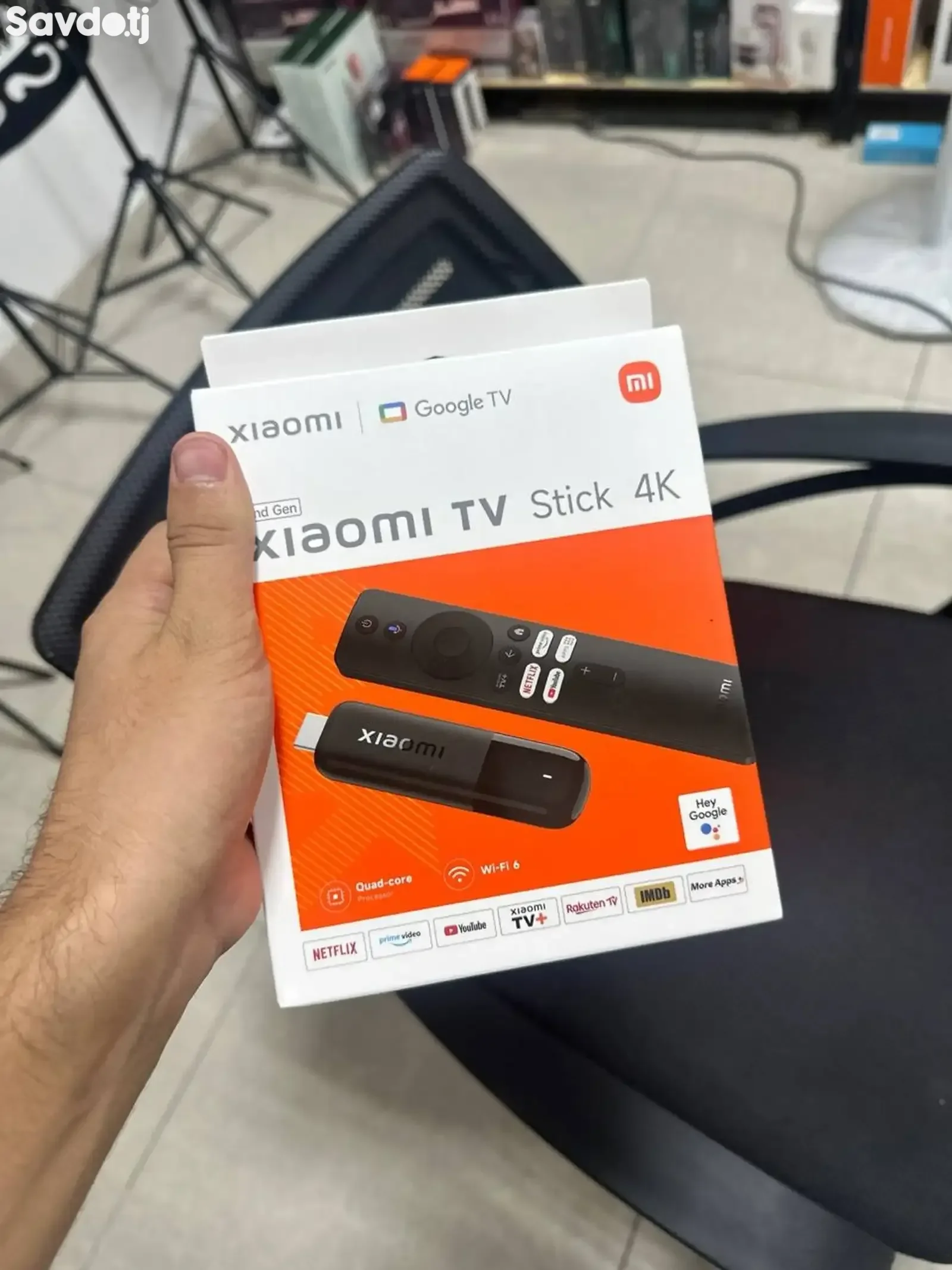 Тв адаптер Mi TV Stick 4k 2nd Gen