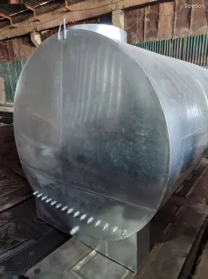 Бочка из оцинкованной стали 10000л.