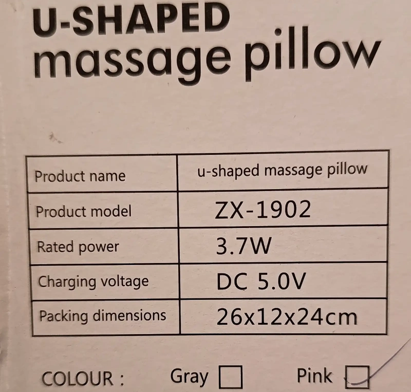 Массажер для шей U Shaped