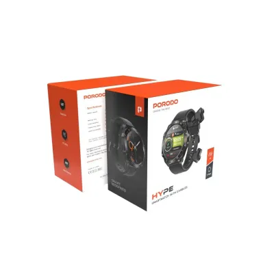 Умные часы с беспроводными наушниками Porodo Hype Smart Watch