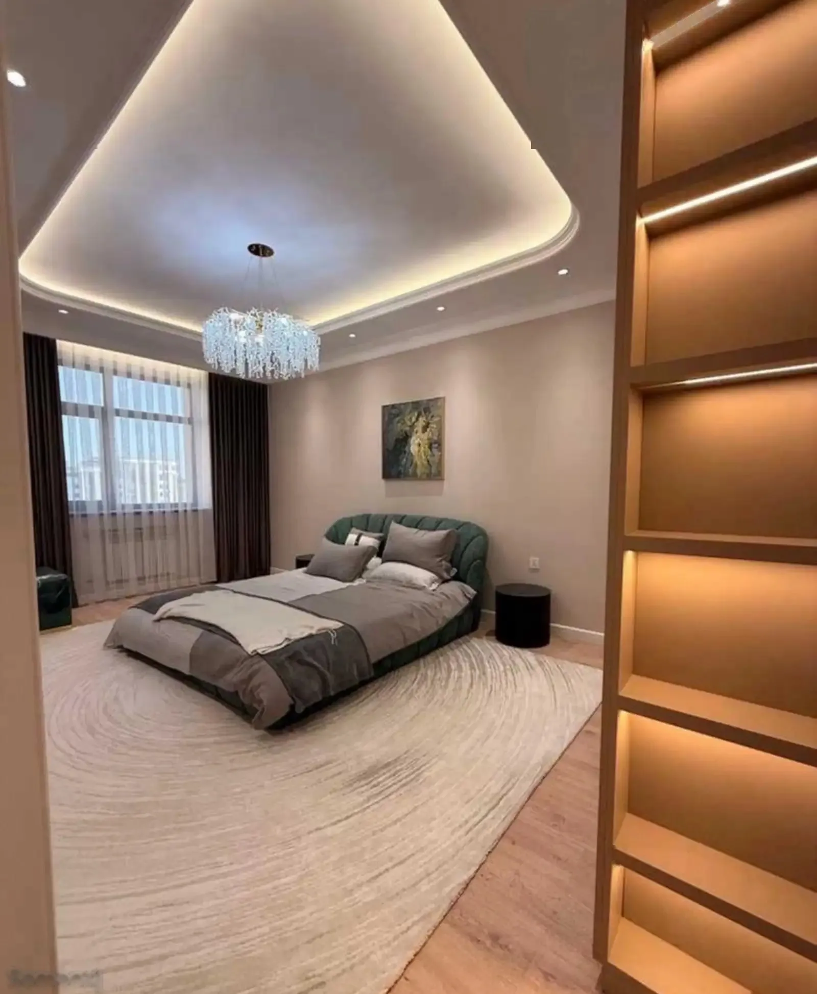 2-комн. квартира, 15 этаж, 95м², Сомони